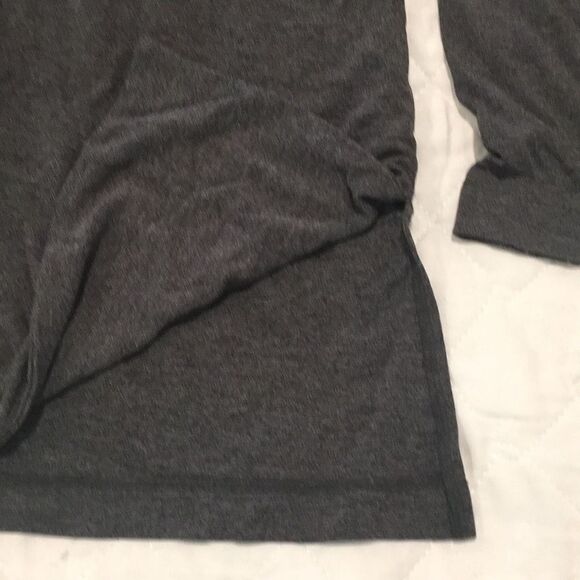 Casual Corner Dark gray one button cover up size Medium - Picture 3 of 5